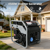Groupe électrogène onduleur E-XIAPU 4kW 4.5KVA 12V/48V 230V OHV Technic AVR