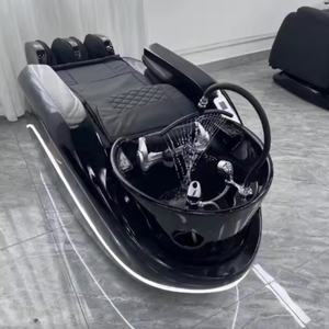 Electric Head Spa Treatment Therapy Water Circulation Full Body Massage <b>Shampoo</b> Bed Hair Washing <b>Chair</b> Head Spa <b>Shampoo</b> Bed - Product Image 3