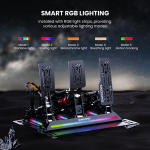 Simsonn <span class=keywords><strong>New</strong></span> Pro X Siêu Bàn Đạp Cho PC Sim Đua Nhà Máy Trực Tiếp CE Chứng Nhận - Product Image 5