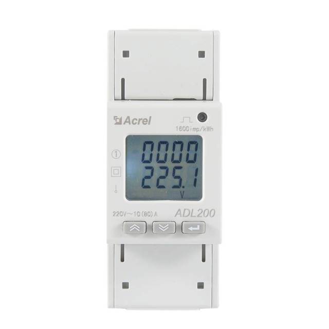 MID Single Phase AC Energy Meter  Smart Digital Energy Meter Electric Meter for Each Room  1 Phase 2 Wire Energy Meter