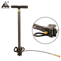 PCP pompa tangan 4S-2 4 tahap ukuran besar 4500Psi/30Mpa Filter kelembaban minyak mengisi Paintball selam Scuba Paintball Bomba pompa Manual