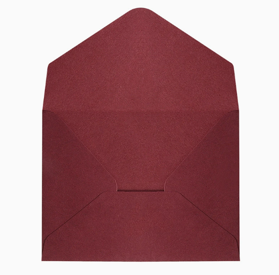 Enveloppe rouge