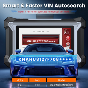 ANCEL DS200 Scanner de diagnostic automobile OBD2 complet, 15+ fonctions de réinitialisation, 10000+ modèles, Mise à jour à vie - Product Image 4