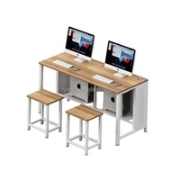Table et chaise de laboratoire informatique de mobilier scolaire primaire pour l'atelier universitaire de physique pour les étudiants