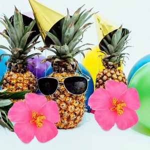 ดอกไม้ปลอมสีชมพูสวยสำหรับงานปาร์ตี้ดอกไม้ประดิษฐ์นอกห้องนั่งเล่น - Product Image 4