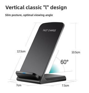 Promotion Chargeur de téléphone portable sans fil USB, support de charge sans fil trois-en-un 15W, vente en gros directe usine - Product Image 2
