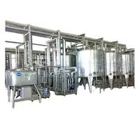 Milch anlage Voll automatisches Material fütterung system Sojamilch verarbeitung linie Produktions anlage, Lebensmittel-und Getränke fabrik 15KW-200KW