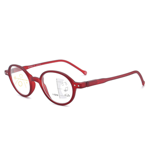 2024 luxe femmes hommes <span class=keywords><strong>presbytie</strong></span> progressive anti lumière bleue lunettes de lecture avec lentille multifocale - Product Image 3