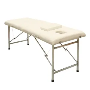 Vente chaude lit facial chaise de tatouage portable table de massage lit de massage confortable