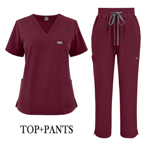 Set di Uniformi Ospedaliere Unisex Niaahinn, Alta Qualità, Servizio OEM, Tessuto Pettinato in Poliestere/Rayon/<span class=keywords><strong>Spandex</strong></span> - Product Image 6