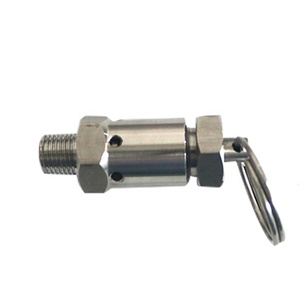 Mini válvula de alivio de presión de seguridad de acero inoxidable, para tanque solvente - Product Image 3
