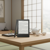 Liseur électronique E-Ink Android 6 pouces WiFi 6 & BT 5.4, connexion double bande stable, USB Type-C, léger, 1 Go de RAM, 32/64 Go de stockage, 212 PPI