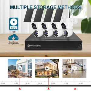 <span class=keywords><strong>Sistema</strong></span> <span class=keywords><strong>di</strong></span> <span class=keywords><strong>Telecamere</strong></span> CCTV 4K WiFi Wireless, NVR <span class=keywords><strong>di</strong></span> Sicurezza Domestica, <span class=keywords><strong>Telecamere</strong></span> Solari <span class=keywords><strong>da</strong></span> <span class=keywords><strong>Esterno</strong></span> con Comunicazione Bidirezionale e Visione Notturna - Product Image 6