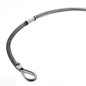 Оптовая продажа, изготовленный на заказ, шлейф, безопасный стальной шлейф, шлейф для оцинкованного шланга - Product Image 4