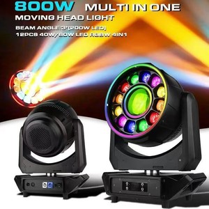 Etapa 800W All-in-One Moving Head Lights RGBW LED Bee-Eye Performance Lámpara <span class=keywords><strong>de</strong></span> teñido giratoria y prismática - Product Image 2
