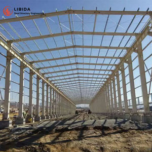 ورشة فولاذية مسبقة الصنع/بناء كنائس بقوة عالية ومقاومة للتآكل - Product Image 3