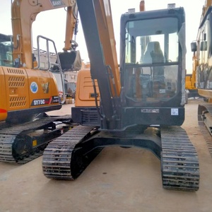 Excavadora de cadenas Sany SY155C usada de 15 toneladas, máquina de segunda mano con pocas horas de uso, excavadora Sany - Product Image 3
