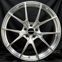 Rines Forjados de 17-24 Pulgadas, Aleación de Aluminio T6061, Acabado Cepillado, para Autos de Pasajeros BMW, Nissan WRX STI, GR86, 370Z, Audi, Benz, BMW M2, M3
