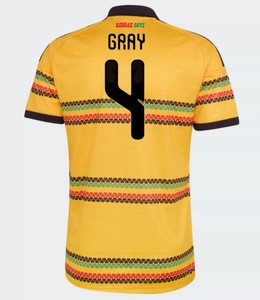 เสื้อฟุตบอลทีมชาติจาเมกา ชุดเหย้าและเยือน เวอร์ชั่นแฟนบอล 26/27 รับสั่งทำตามแบบที่ต้องการ พร้อมสกรีนชื่อและหมายเลขของคุณเอง - Product Image 4