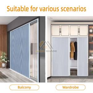 <span class=keywords><strong>Porte</strong></span>-fenêtre coulissante escamotable en alliage d'aluminium étanche, à ouverture par poussée, pour cloison domestique dissimulée 5 - Product Image 5