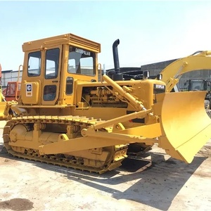 Équipement de machines de construction utilisé Caterpillar D6D D6G D6R Bulldozers sur chenilles Vente chinoise bon marché avec moteur central en stock - Product Image 4