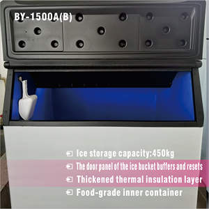 Machine <span class=keywords><strong>à</strong></span> <span class=keywords><strong>glaçons</strong></span> commerciale en acier inoxydable, refroidisseur <span class=keywords><strong>d</strong></span>'<span class=keywords><strong>air</strong></span>, machine <span class=keywords><strong>à</strong></span> <span class=keywords><strong>glaçons</strong></span>, équipement de cuisine de restaurant - Product Image 3