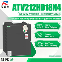 Variateur de fréquence (VFD) ATV212HD18N4 neuf et original, 18,5 kW, 25 CV, pour système de gestion des bâtiments (BMS), pompe et ventilateur CVC