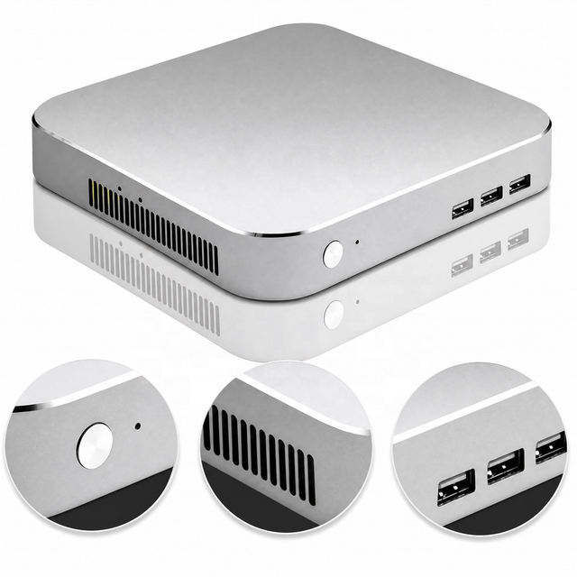 Industrial Mini PC case Amplifier Housing Instrument CNC Mini-ITX Amplifier Chassis Aluminium Enclosure Heatsink Mini Itx case
