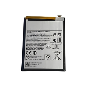 Batterie de remplacement SLC-50 pour Samsung Galaxy A03 Core A02s A03s SM-A032F SM-A025F, cellule d'alimentation polymère intégrée, 5000mAh, Lot - Product Image 1