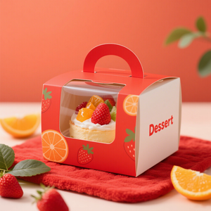 Boîte à gâteaux pour l'emballage de gâteaux et yaourts parfaits et desserts - Product Image 3