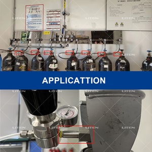 Adaptateur de <span class=keywords><strong>coupleur</strong></span> de connecteur de raccord de tuyau en acier inoxydable CGA-679 SUS316L pour mélanges de farine de cylindre en acier à <span class=keywords><strong>gaz</strong></span> - Product Image 6