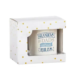 Luxury Custom Cardboard Paper Boxes Tea Pour Tumbler Coffee Cup Gift Packing Mug Box Packaging For Single Ceramic Mug