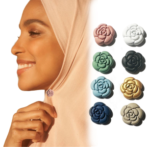 Boucle de succion magnétique multifonctionnelle pour bijoux du Moyen-Orient Broches de mode pour foulard de pantalon Fixation des manches de jambe - Product Image 1