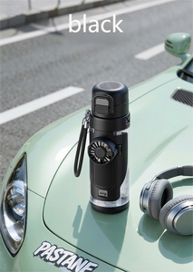 Nouveau ventilateur portable en Tritan, avec une grande capacité de 700 ml et deux options de boisson pour le gobelet. - Product Image 6
