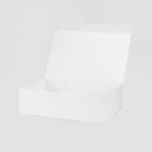 Custom <strong>extra</strong> <strong>Large</strong> Luxury Baby Blanket White Magnetic Gift Packaging Boxes - Product Image 2