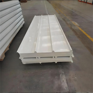 Panneaux sandwich en PU pour zones à températures extrêmes, isolation acoustique, <span class=keywords><strong>laine</strong></span> <span class=keywords><strong>de</strong></span> roche/<span class=keywords><strong>laine</strong></span> <span class=keywords><strong>de</strong></span> <span class=keywords><strong>verre</strong></span>/PIR/EPS, panneaux <span class=keywords><strong>de</strong></span> toiture - Product Image 5