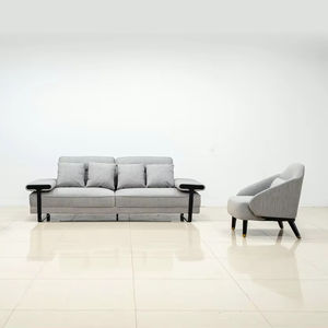 Juego de muebles de sala de estar de sofá Seccional de tela de terciopelo de lujo italiano <span class=keywords><strong>Giorgio</strong></span> para centro comercial y hotel de apartamentos - Product Image 1