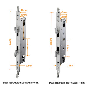 85 Loạt Đu Cửa Khóa Vân Tay Cơ Thể Với Rãnh Kép Đa-Điểm Cơ Chế Khóa 2885 3585 Khóa Cơ Thể Ổ Khóa Cửa - Product Image 2
