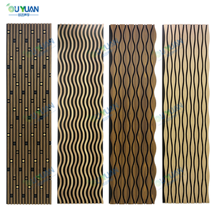 Panneau mural acoustique moderne au design personnalisé, haute densité, insonorisant, écologique, pour bureaux et salons - Product Image 4