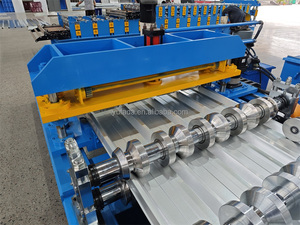 Neues Dach Verwenden Sie ein schicht iges Profil Stahldach blech Rollen form maschine Dach herstellungs maschine mit 20 Jahren Erfahrung - Product Image 3