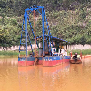 Drague à sable à aspiration à jet de 14 pouces pouvant être fabriquée directement pour une profondeur de 15 mètres et pouvant être personnalisée - Product Image 1