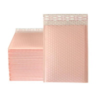 Enveloppes d'expédition rembourrées en PE à fond carré co-extrudé de 11*13cm, avec fermeture éclair supérieure, résistantes à l'humidité, pour l'emballage