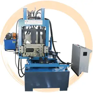 Automatic Steel C Z Profile Purlin Roll Forming Machine