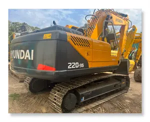 Escavadeira usada Robex Hyundai R220 R220LC 220LC-9S, escavadeira original coreana de 22 toneladas, escavadeira de 22 toneladas, escavadeira de segunda mão