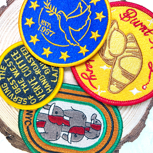 Rộng lớn Quà Tặng tùy chỉnh dệt thêu 2D Logo ĐÍNH THÊU Anime vá sắt trên may trên các bản vá lỗi cho quần áo - Product Image 3