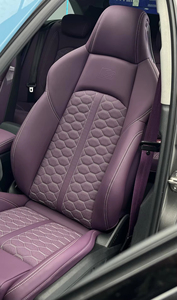 Accessori Interni Auto, Coprisedili in Pelle Personalizzati, <span class=keywords><strong>Sedili</strong></span> Sportivi da Corsa per <span class=keywords><strong>Audi</strong></span> <span class=keywords><strong>A3</strong></span> A4 A5 A6 A7 RS Upgrade - Product Image 5