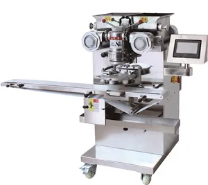 Automatic Encrusting And Forming Croquette Kibbeh Kubba Making Machine Cookies Production Line Pinch Cutting Machine