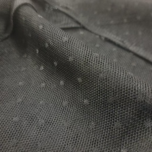 100% Polyester <span class=keywords><strong>Crepe</strong></span> Dot Lưới Vải Thoáng Khí Trọng Lượng Nhẹ Pleatable Cho Đám Cưới Cô Gái 'Net Đồng Bằng Dệt Kim Hàng May Mặc Slub Ăn Mặc - Product Image 3