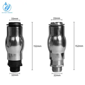 Hot selling Champagne foam Fountain Jet air bubbles Nozzle with high quality for decoration