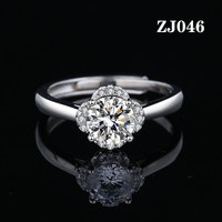 Vente en gros Madonna Fashion Bagues en diamant de laboratoire en or 18 carats 1ct IGI pour femmes, fiançailles de luxe